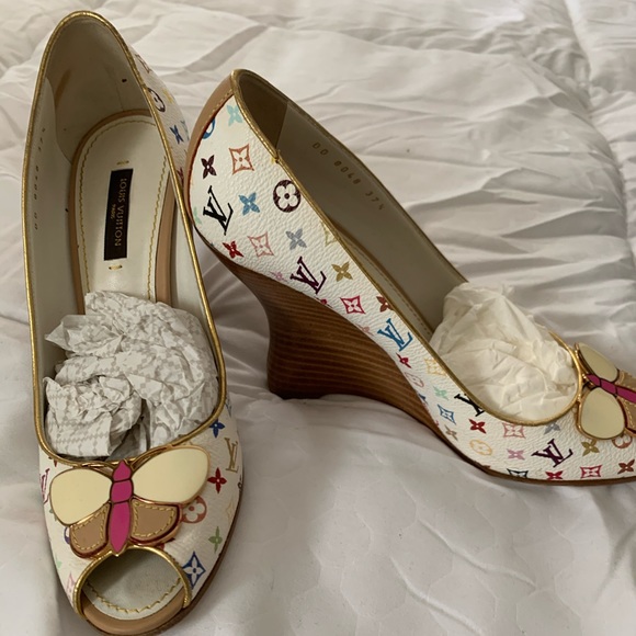 Louis Vuitton wedgies shoes - Picture 2 of 4